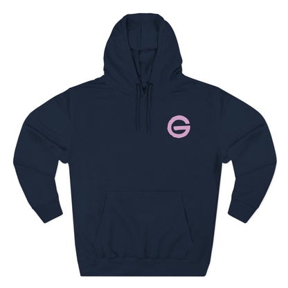 Minimalist Pink G Logo Hoodie