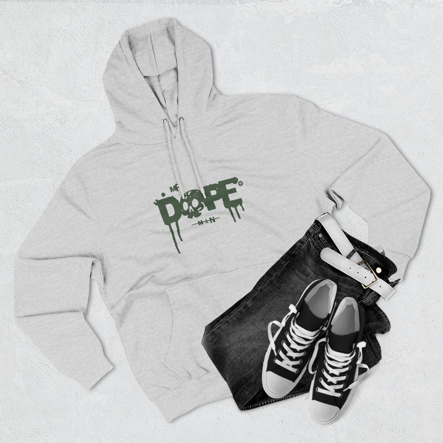 Dope Skull Hoodie Streetwear