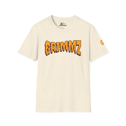 Grimmz Orange Drip Logo T-Shirt