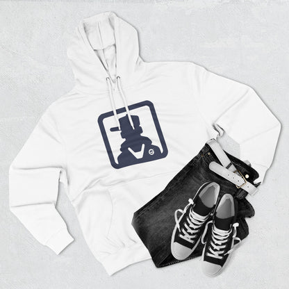 Minimalist Cowboy Silhouette Hoodie — Western Graphic Pullover