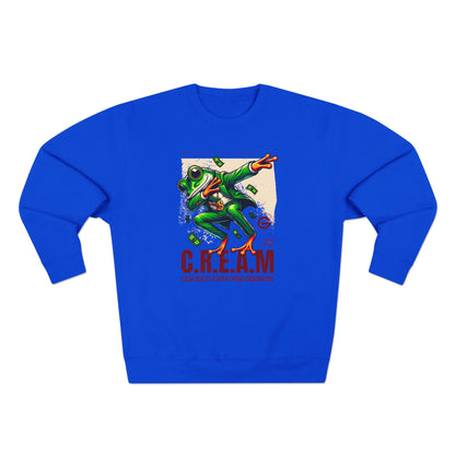 C.R.E.A.M. Frog Graphic Crewneck