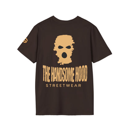 Minimal Gold 'G' Logo T-Shirt — Casual Branded Chest Emblem Tee