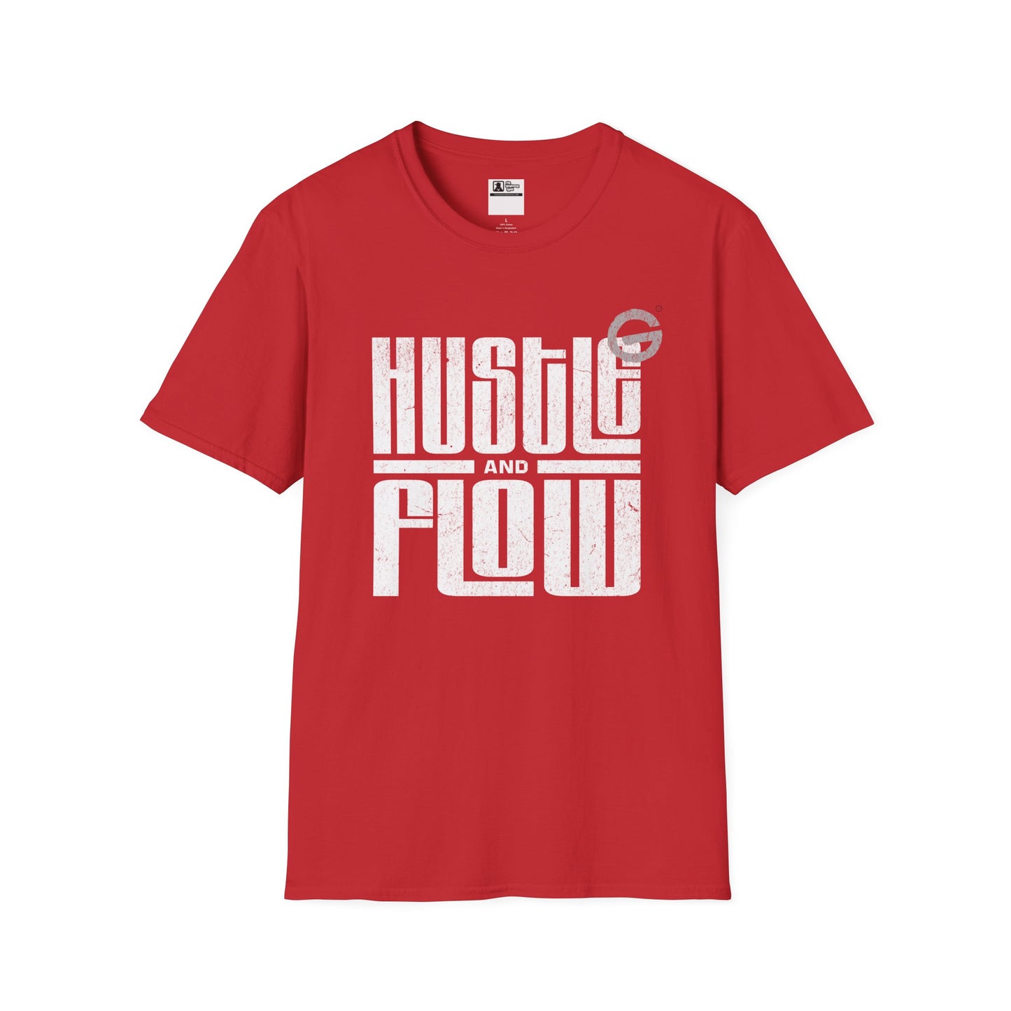 Hustle Flow Motivational Graphic Tee