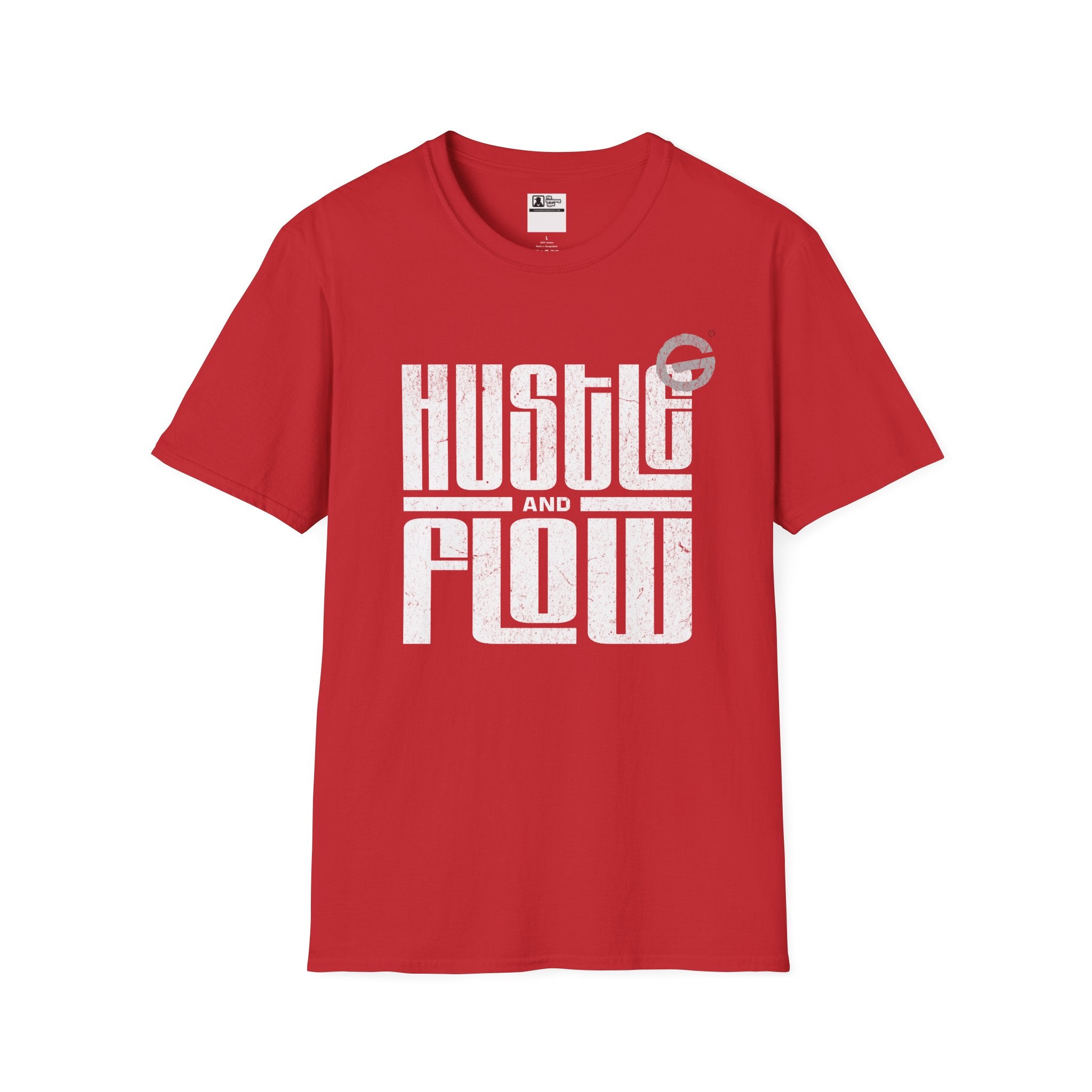 Hustle and Flow T-Shirt — Motivational Graphic Tee for Creatives & Entrepreneurs