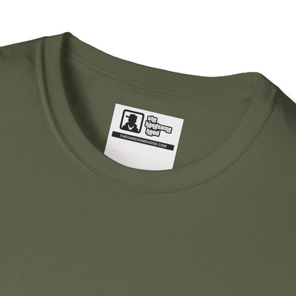 Minimal Monochrome Silhouette Logo Tee