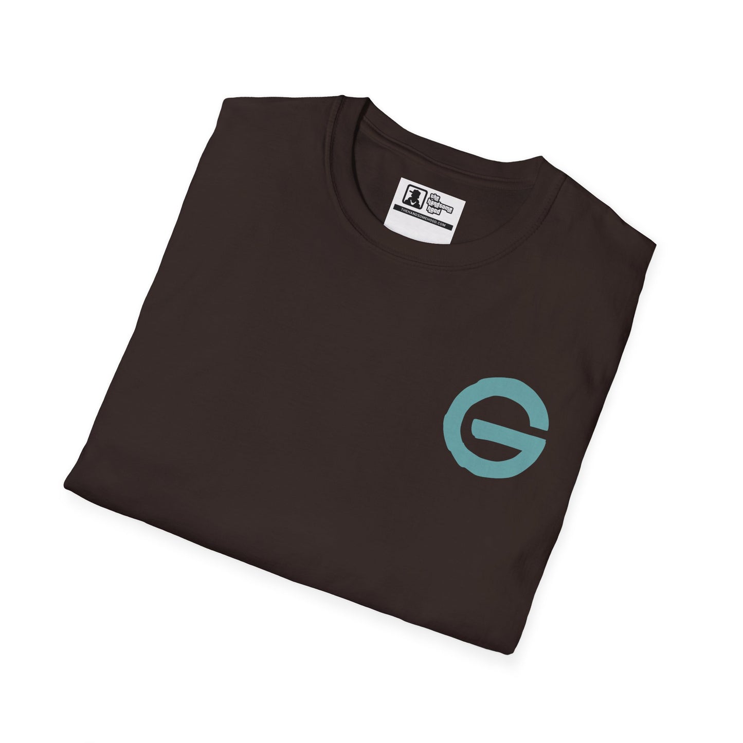 Minimal Teal 'G' Logo T-Shirt