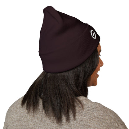 Yellow G Logo Knit Beanie