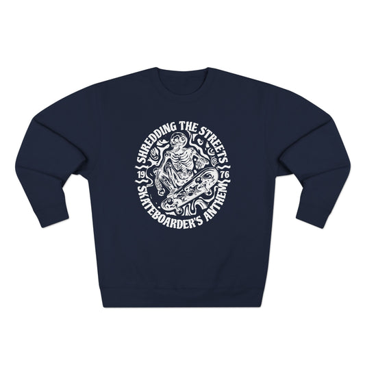 Skate Anarchy Shredding Streets Sweatshirt