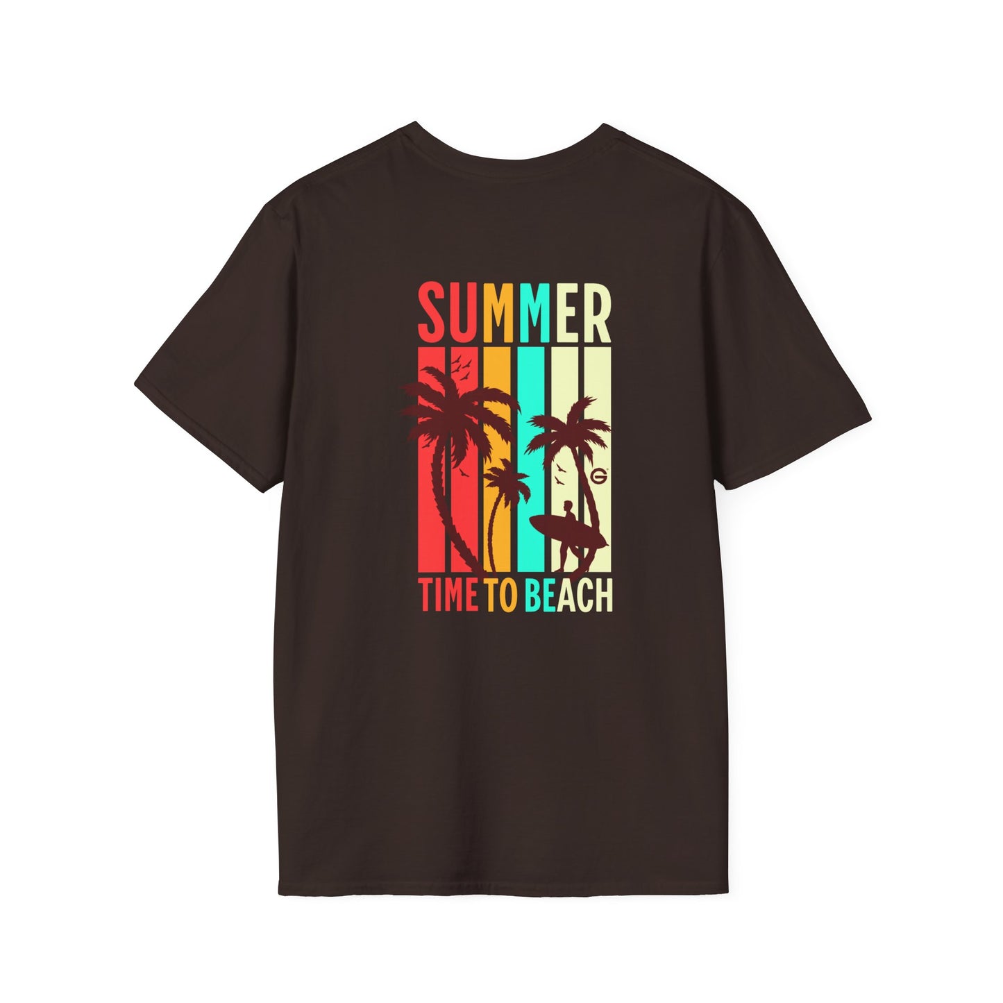 Retro Palm Surf Tee