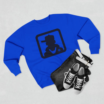 Vintage Detective Silhouette Crewneck Sweatshirt