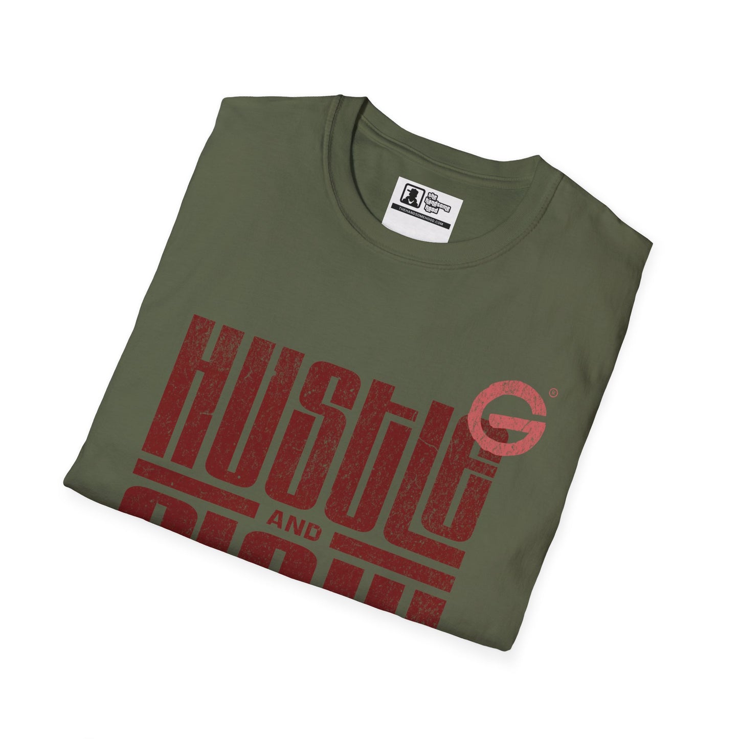 Hustle Flow Motivational Streetwear Tee