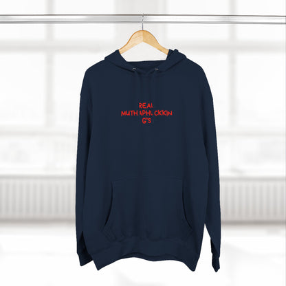 Red Brushstroke G Logo Hoodie