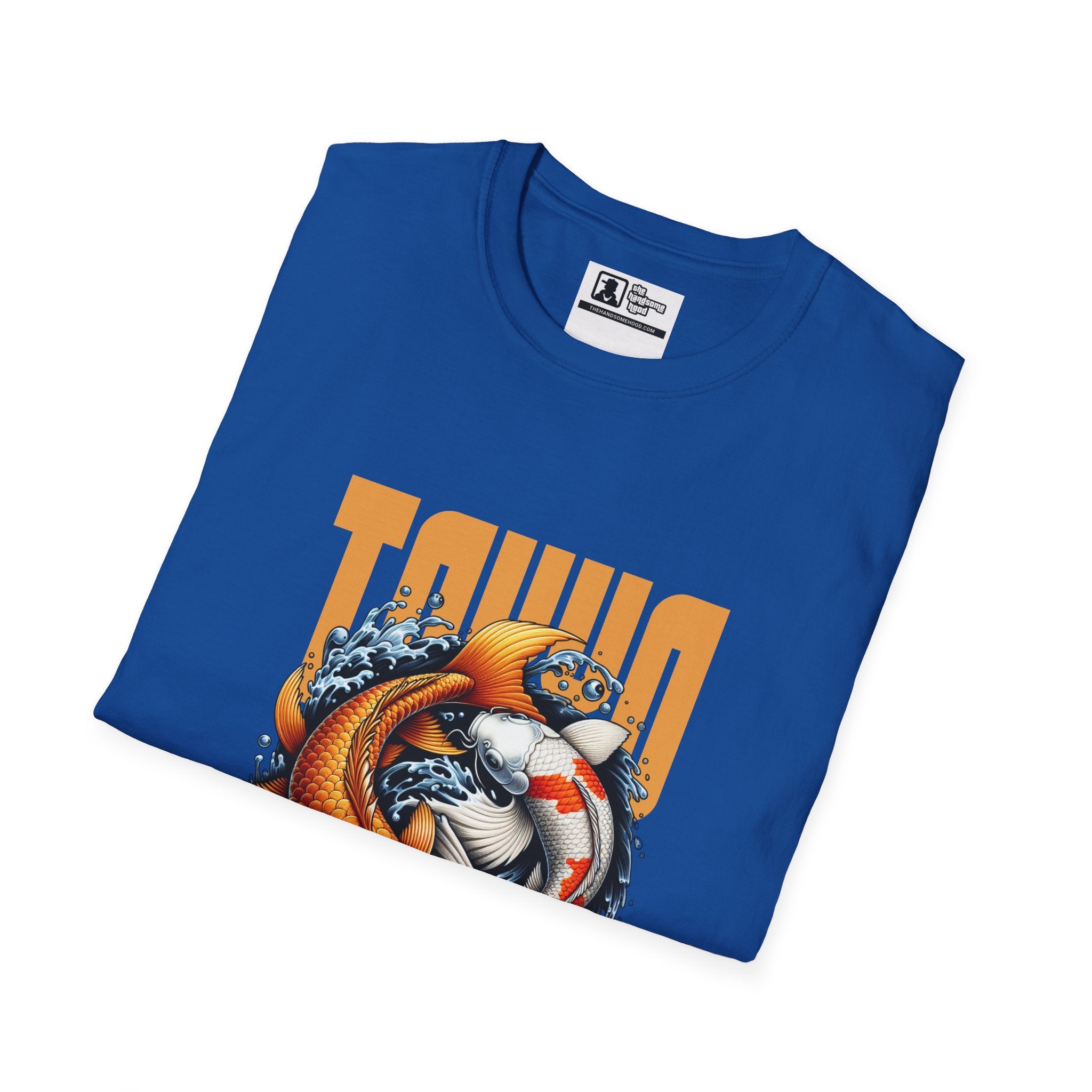 Tokyo Koi Graphic T-Shirt — Retro Japanese Fish Design