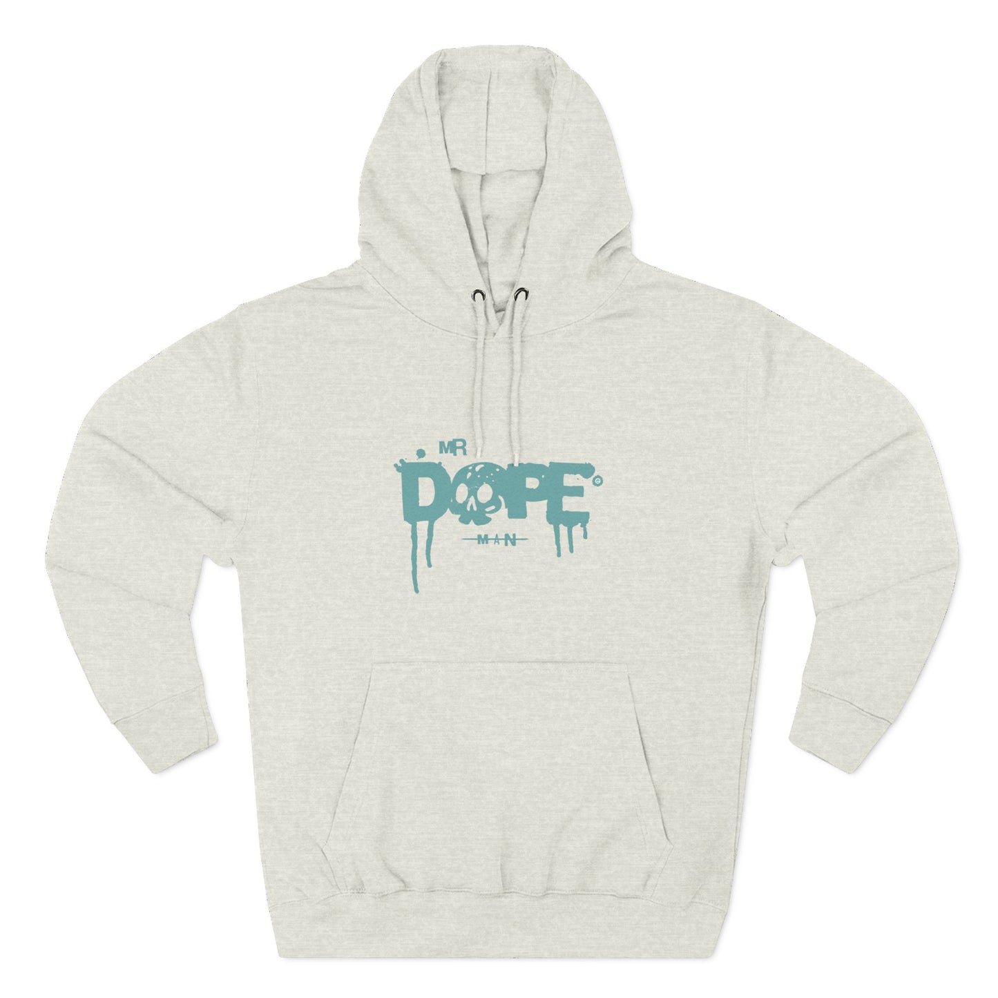 Dope Skull Fleece Hoodie Graphic Streetwear