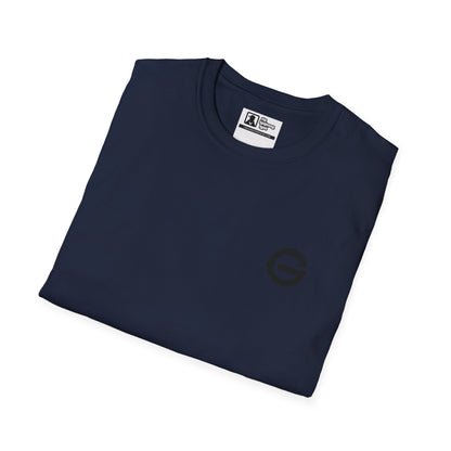 Minimal Monochrome Silhouette Logo Tee