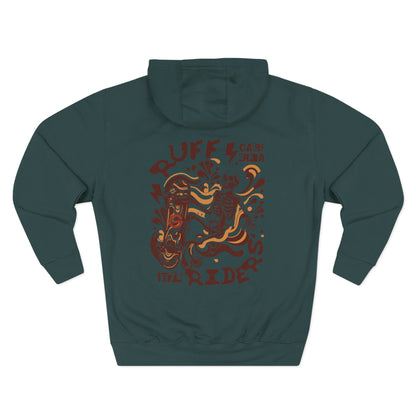 Ruff Riders Biker Skeleton Hoodie