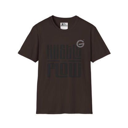 Hustle Flow Motivational Streetwear Tee