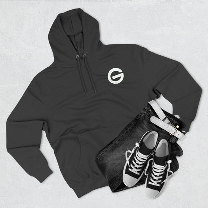 Hokkaido Wave Japanese Great Wave Fleece Hoodie