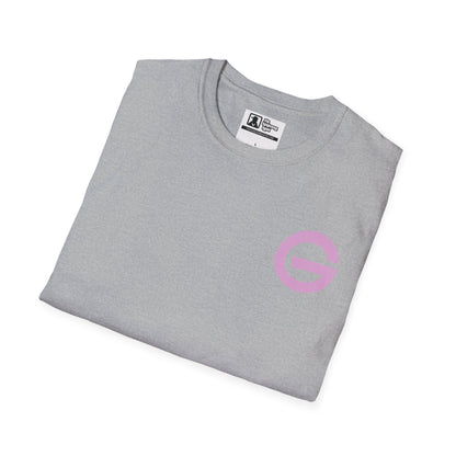 T-Shirt — Minimal Pink 'G' Logo Tee