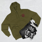 Skateboarders In Hell Graphic Hoodie — Retro Skate Circle Design