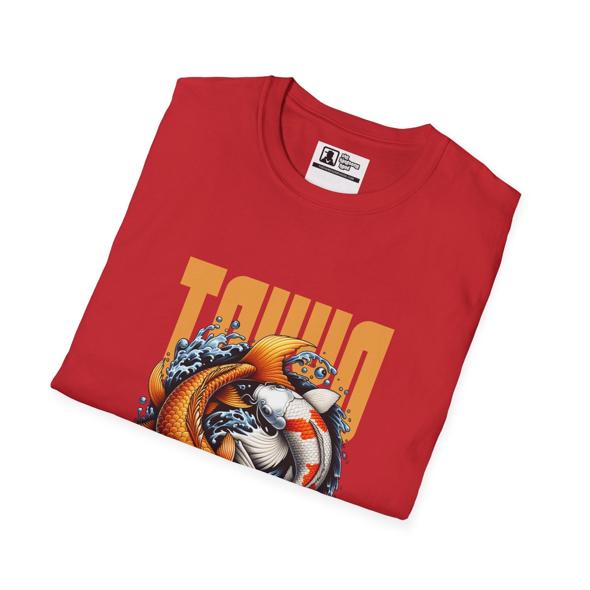 Tokyo Koi Graphic T-Shirt — Retro Japanese Fish Design