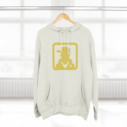 Gold Cowboy Western Hoodie Pullover