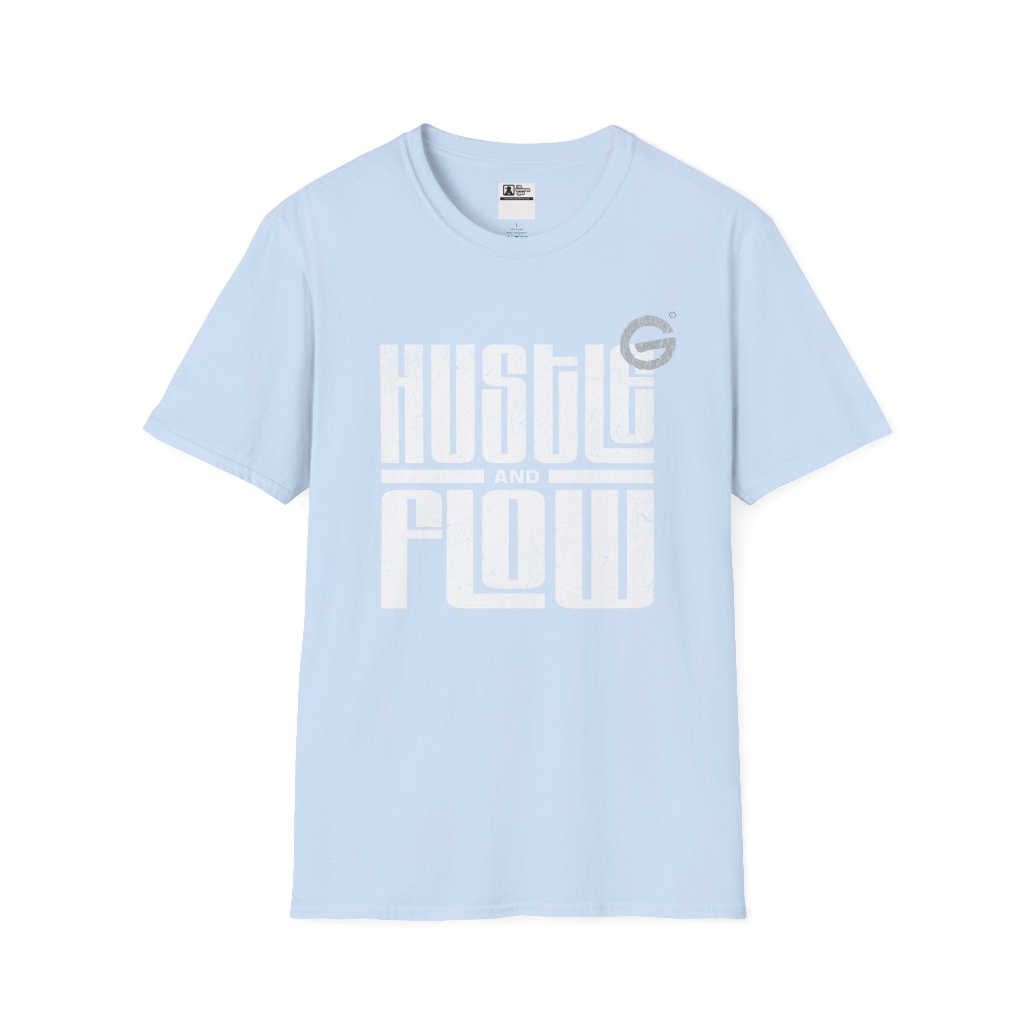 Hustle and Flow T-Shirt — Motivational Graphic Tee for Creatives & Entrepreneurs