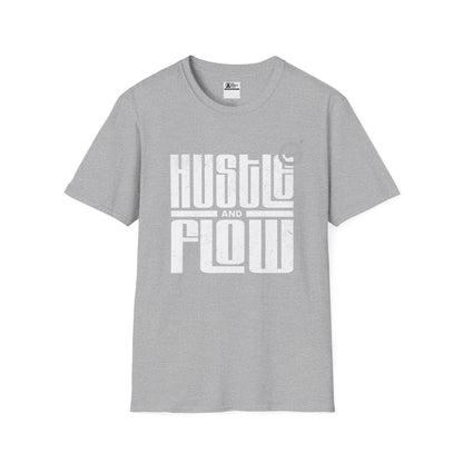 Hustle Flow Motivational Graphic Tee