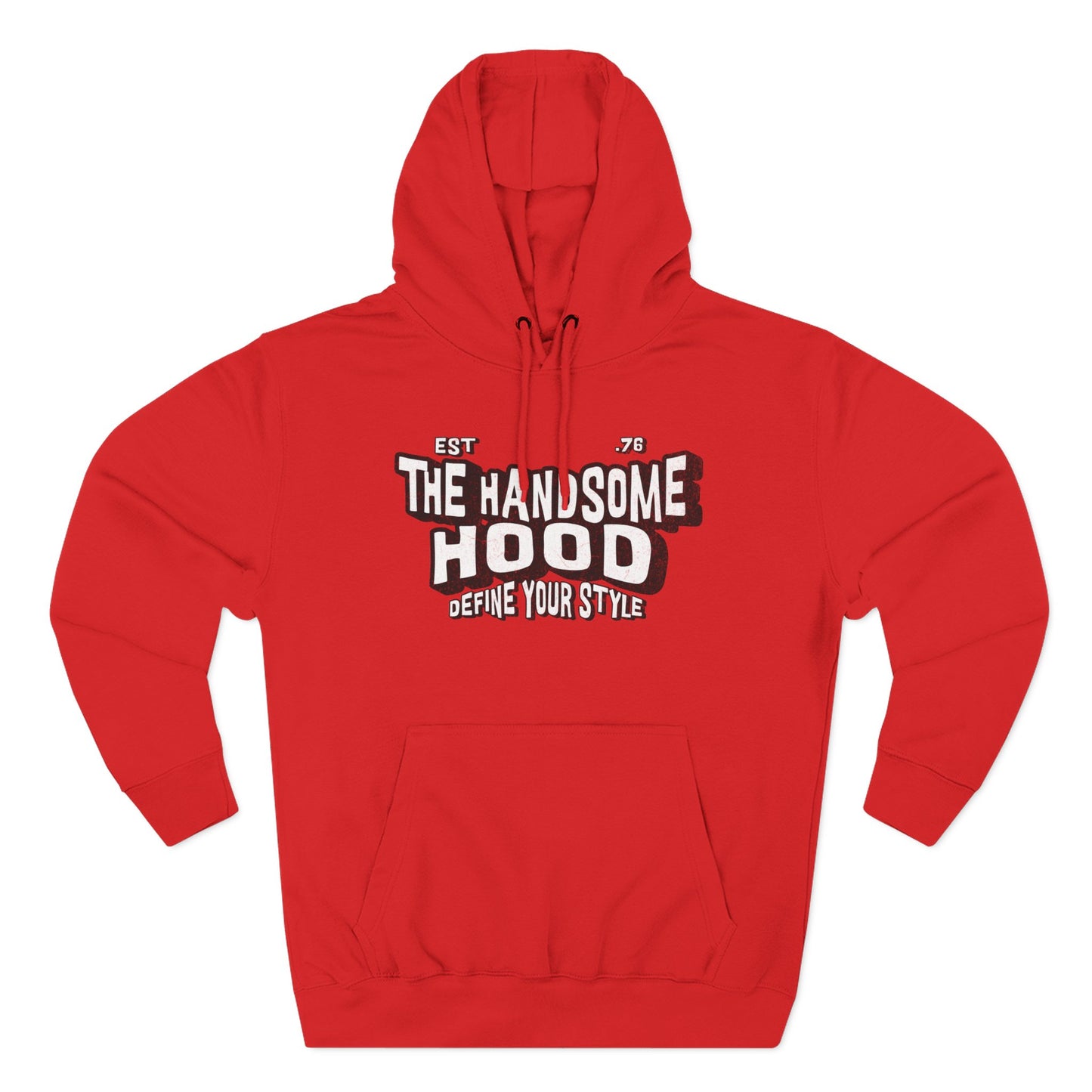 Handsome Hood Retro Script Hoodie