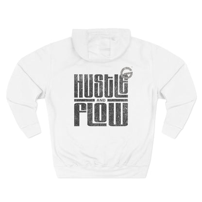 Hustle Flow Motivational Fleece Hoodie