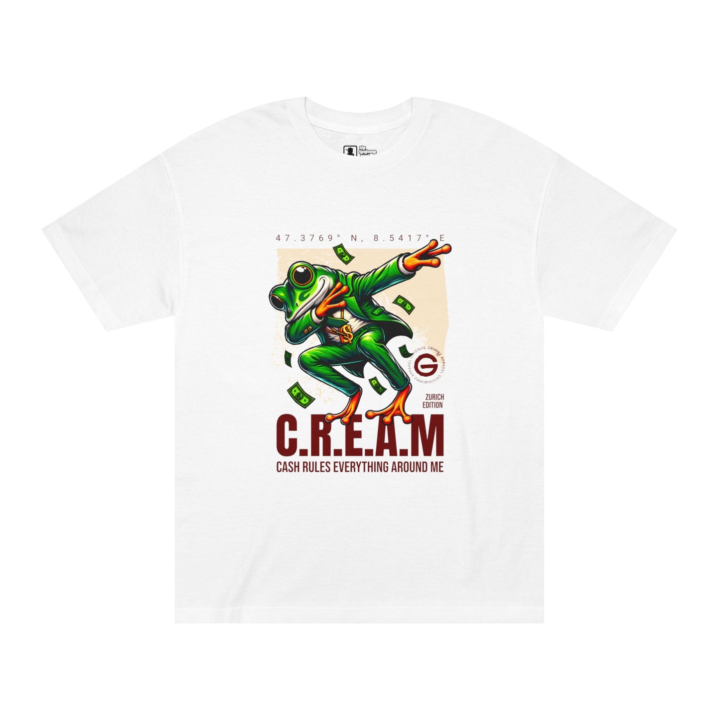 C.R.E.A.M. Frog Streetwear Tee