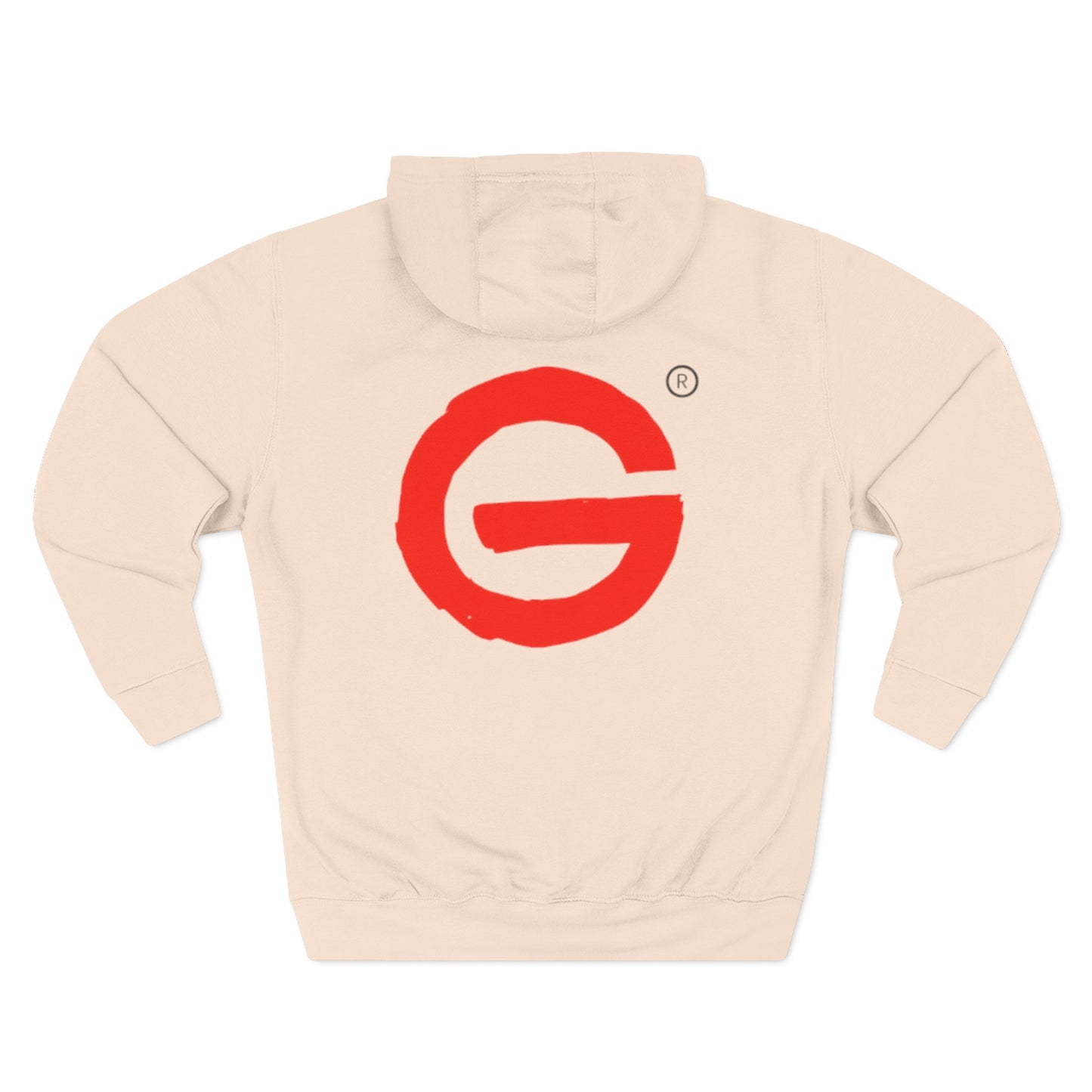 Red Brushstroke G Logo Hoodie