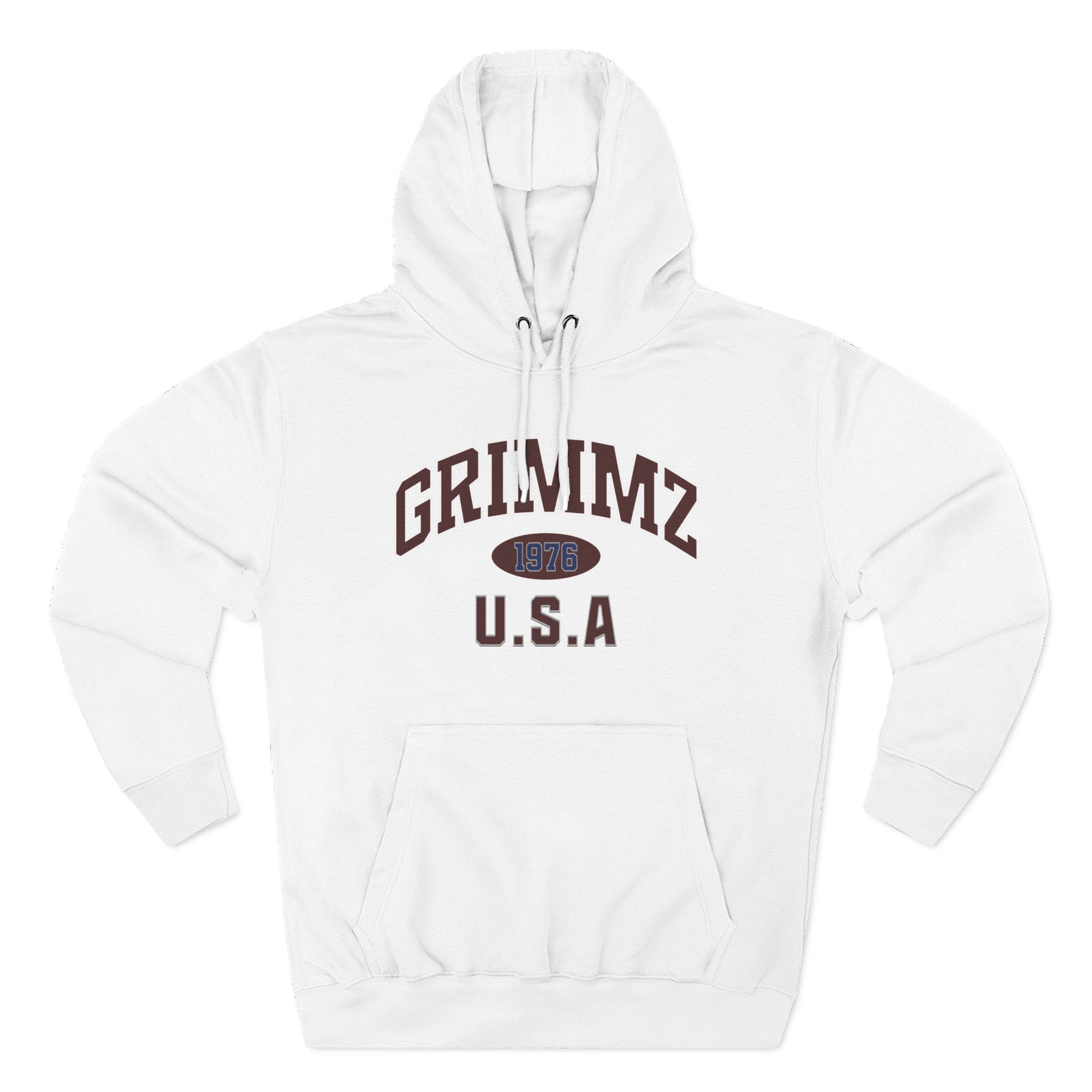 Grimmz U.S.A. Classic Fleece Hoodie