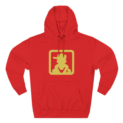 Gold Cowboy Western Hoodie Pullover