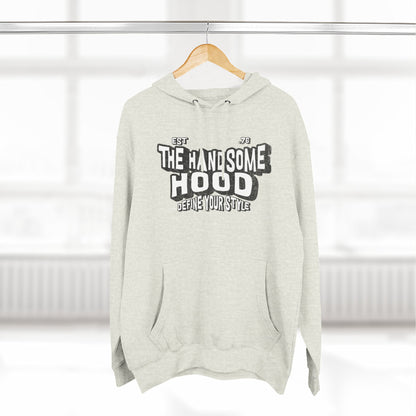 Handsome Hood Retro Script Hoodie