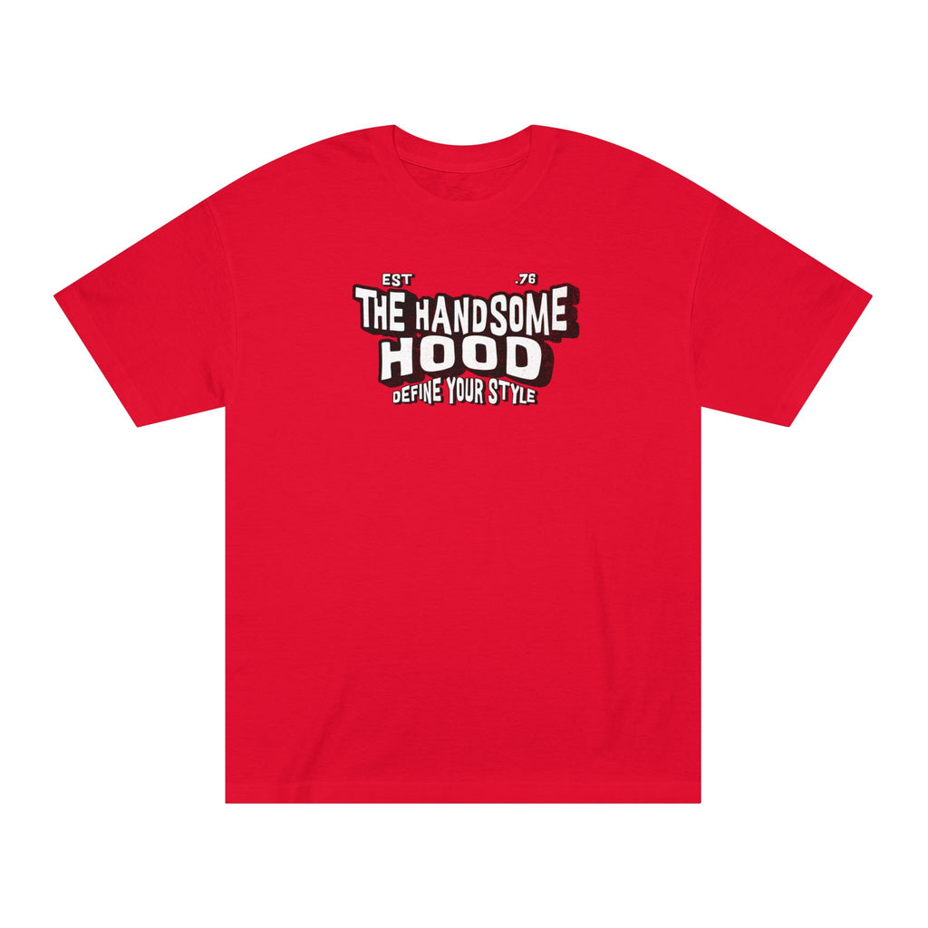 Graphic Tee — "The Handsome Hood" Retro Logo