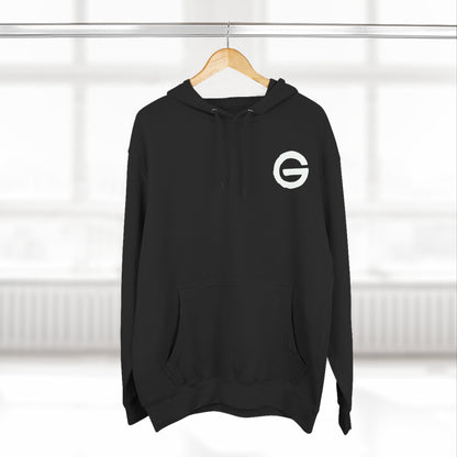 Hokkaido Wave Japanese Great Wave Fleece Hoodie