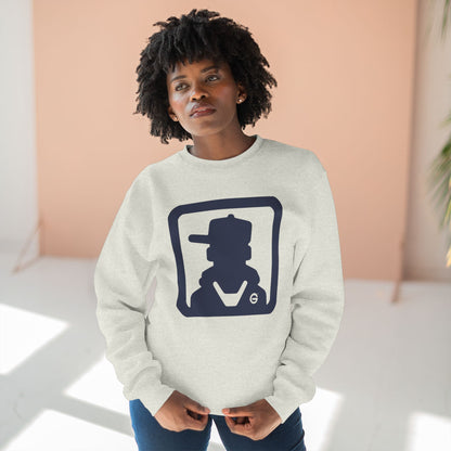 Silhouette Coach Logo Sweatshirt
