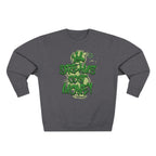Dreams Cost Money Crewneck Sweatshirt – Green Graffiti Money Graphic