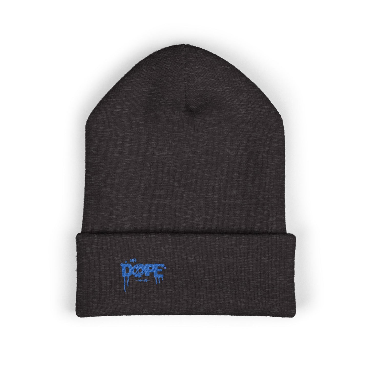 Embroidered Dope Streetwear Knit Beanie