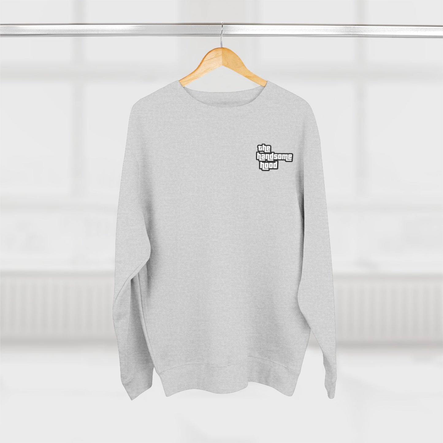 Retro Orange 'G' Graphic Crewneck Sweatshirt