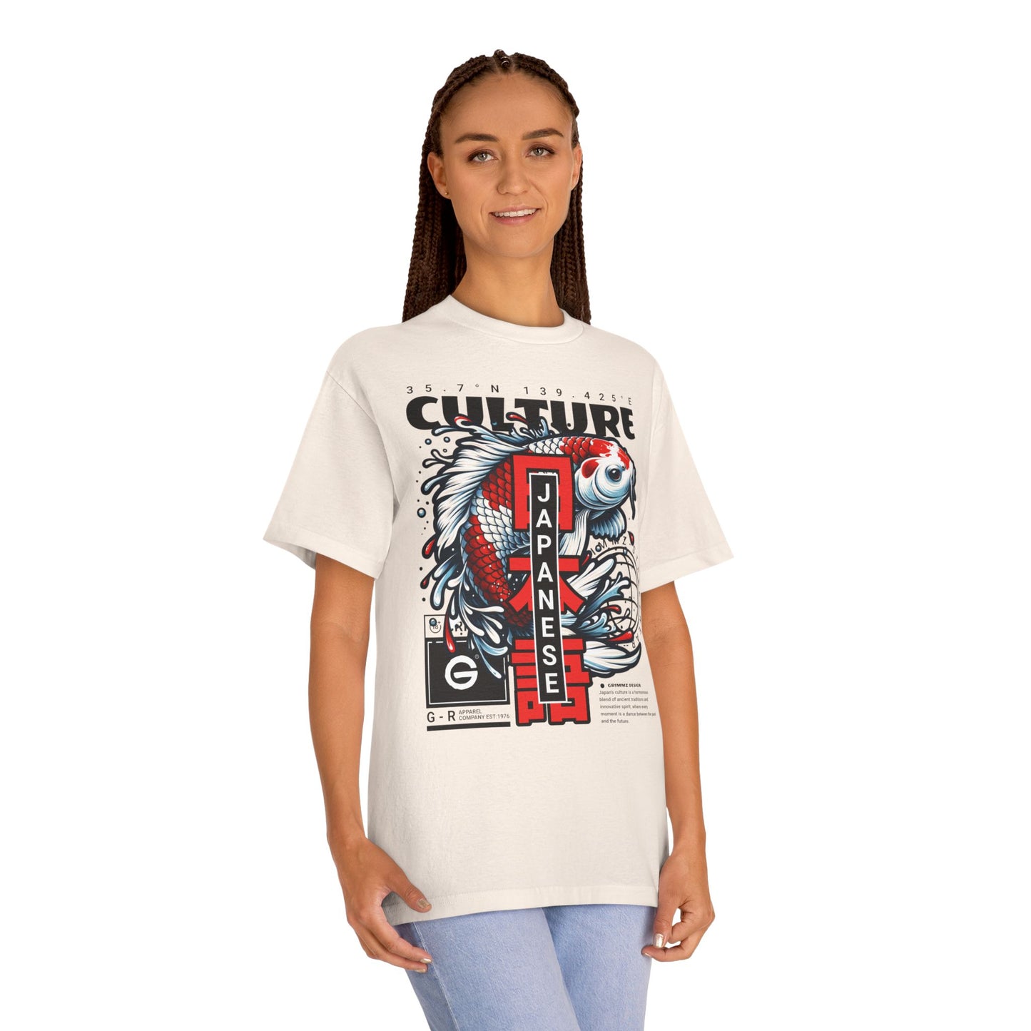 Japanese Koi Culture Graphic Tee