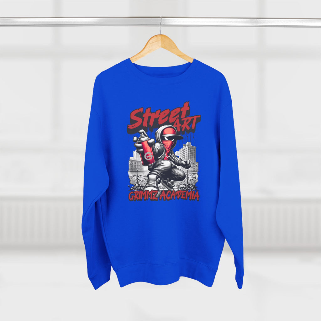 Street Art Crewneck Sweatshirt – Graffiti Skater Graphic