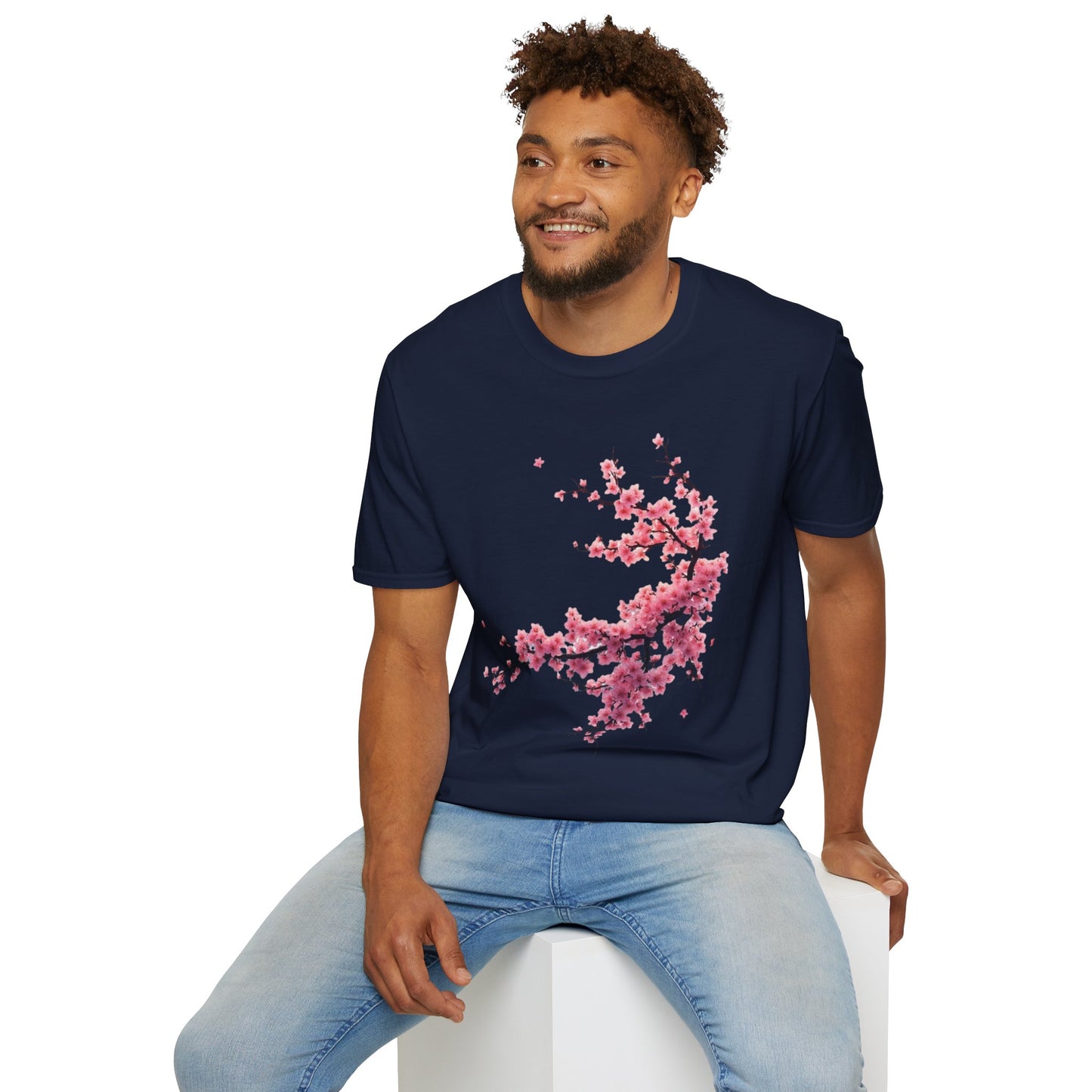 Cherry Blossom Tee — Pink Sakura Floral T-Shirt