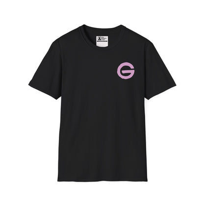 T-Shirt — Minimal Pink 'G' Logo Tee