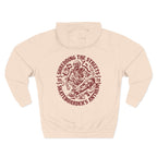 Skateboarders In Hell Graphic Hoodie — Retro Skate Circle Design