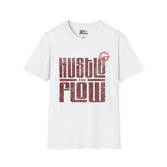 Hustle Flow Motivational Streetwear Tee