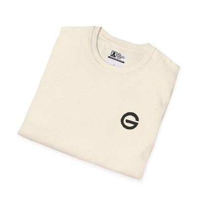 Minimal Monochrome Silhouette Logo Tee
