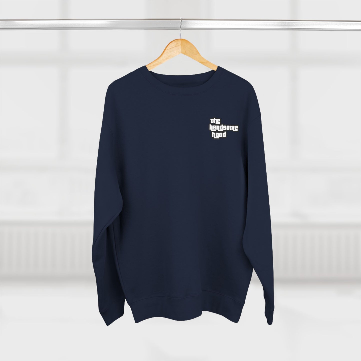 Retro Orange 'G' Graphic Crewneck Sweatshirt