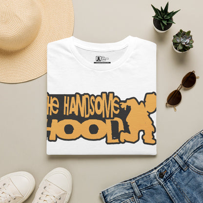 Handsomeschool Graphic T‑Shirt — 'The Handsome Hool' Retro Mascot Tee